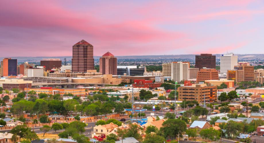 Photo of the Albuquerque skyline