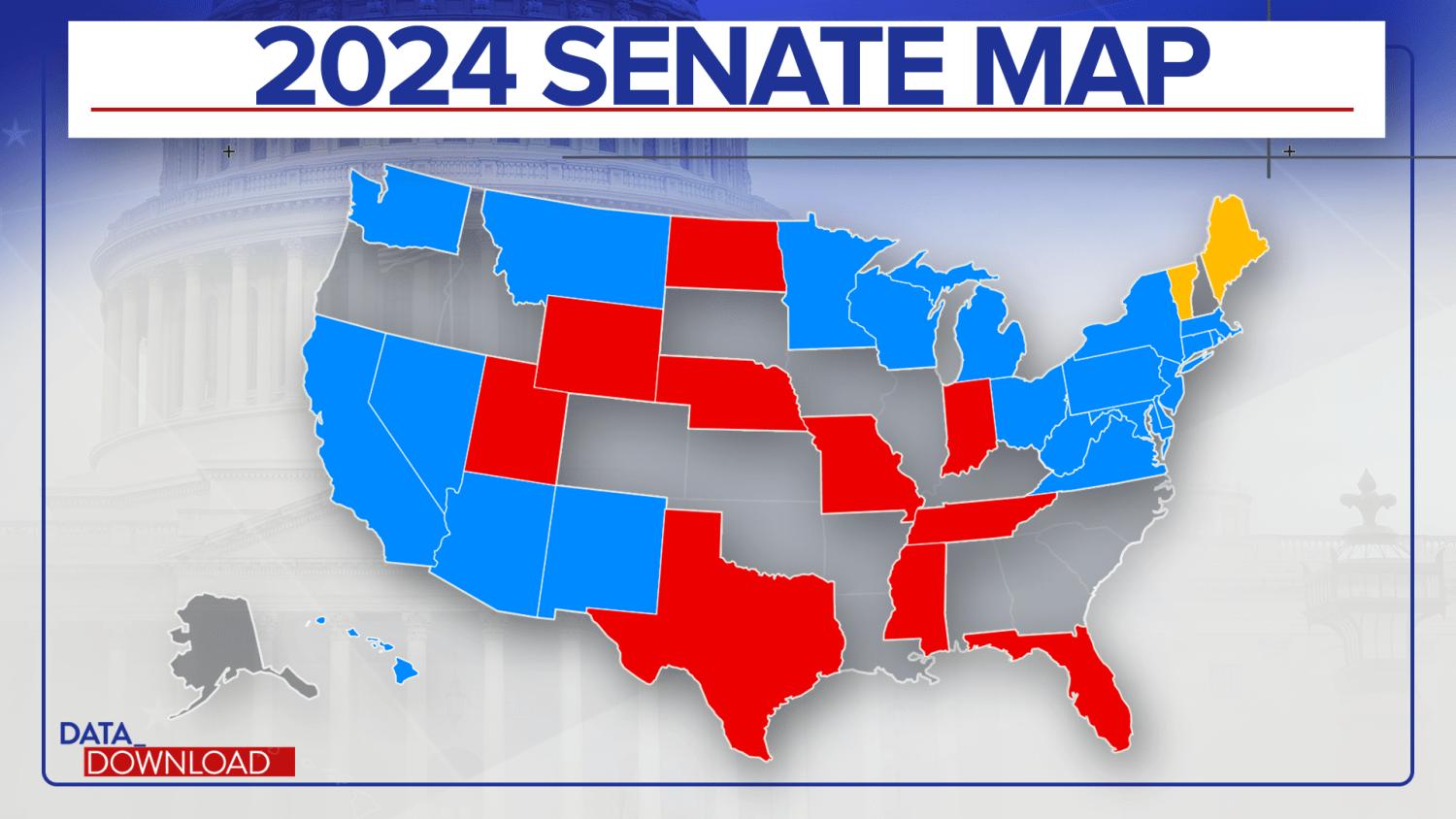 2024 Senate Map