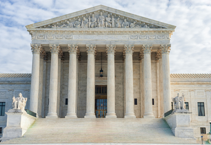 Photo of the U.S. Supreme Court.