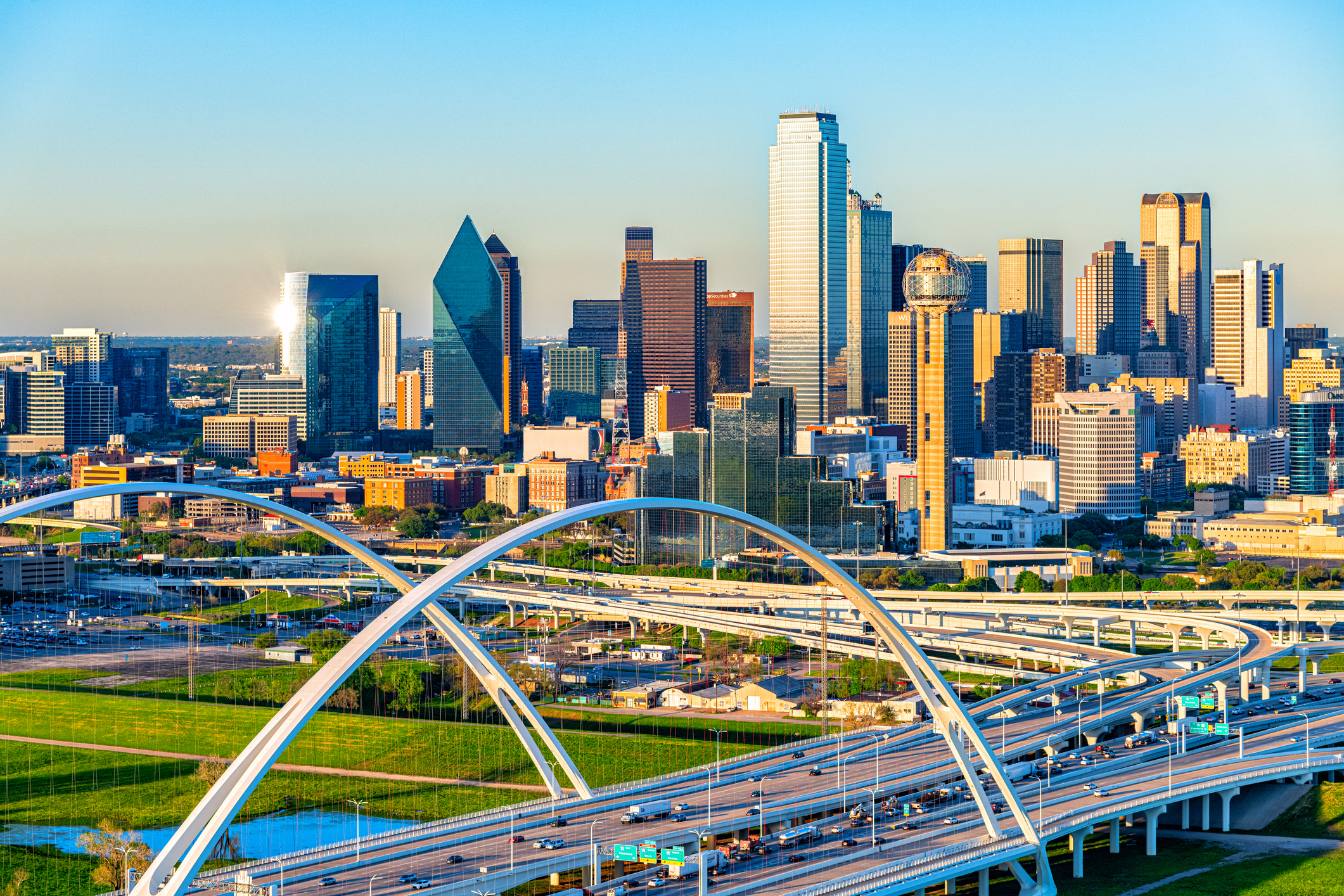 Dallas, TX Skyline View