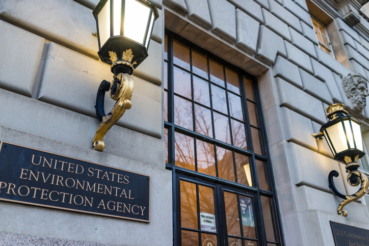 Photo of the U.S. Environmental Protection Agency building.