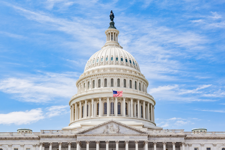 Photo of the U.S. Capitol dome.