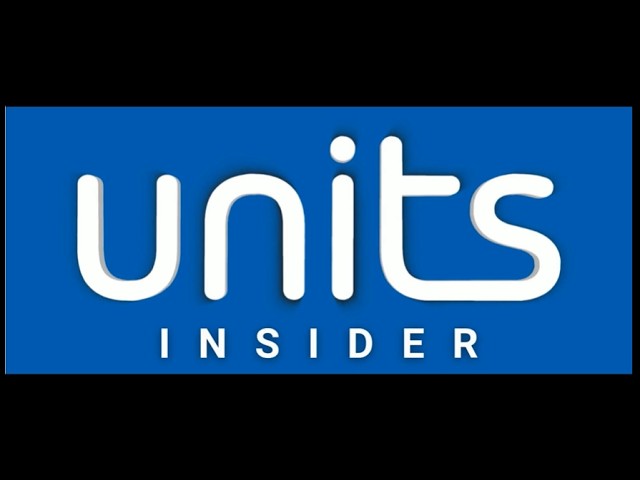units Insider – Episode 1