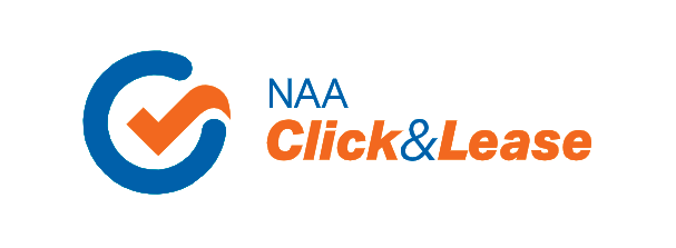 click & lease logo