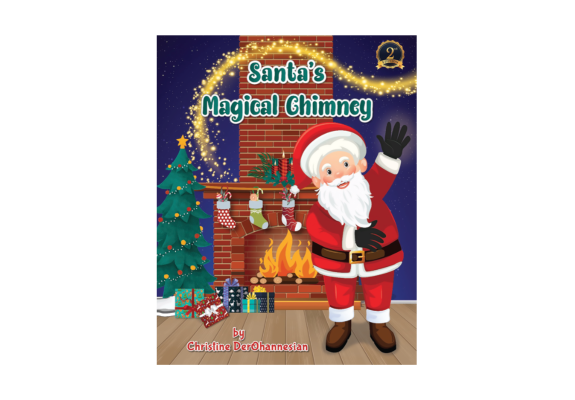 "santa's magical chimney" book cover