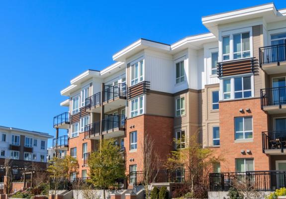 Photo of an apartment community.