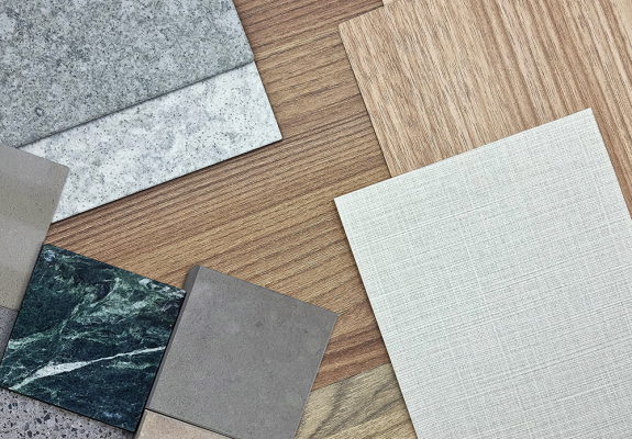 Different flooring tiles
