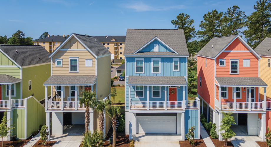 small multistory homes