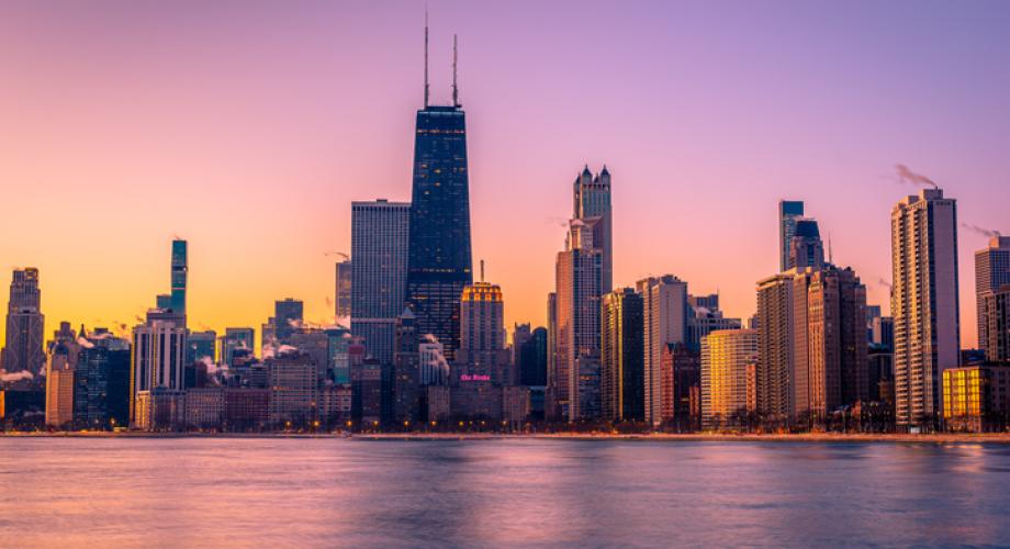 Photo of the Chicago skyline.