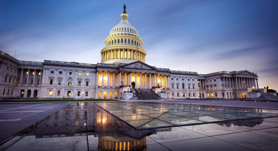 Photo of the U.S. Capitol building.