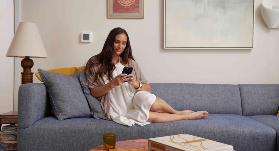 Women sitting on the couch