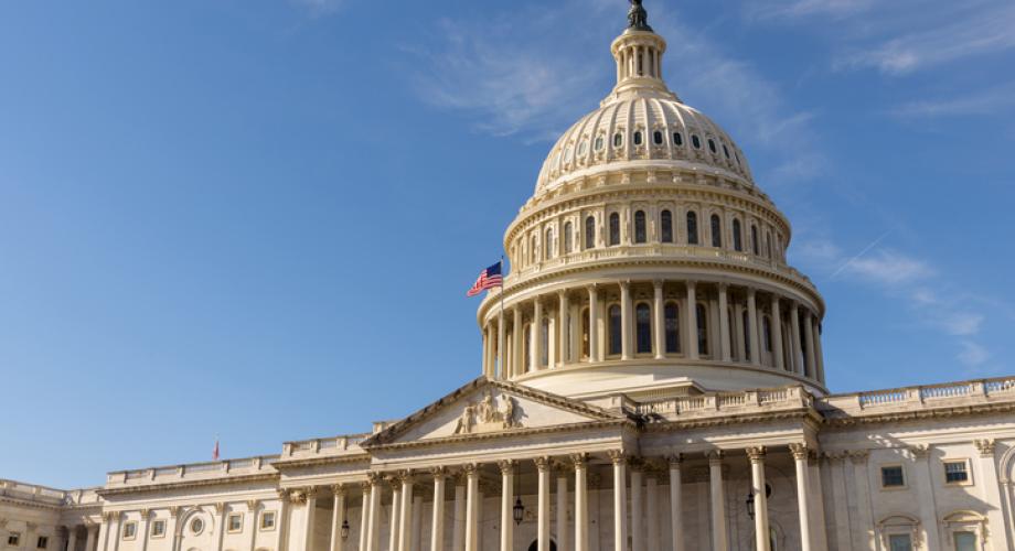 Photo of the U.S. Capitol Building.