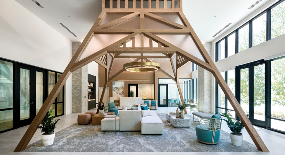 Modern designed room