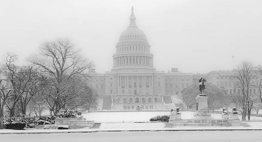 US Capitol Winter