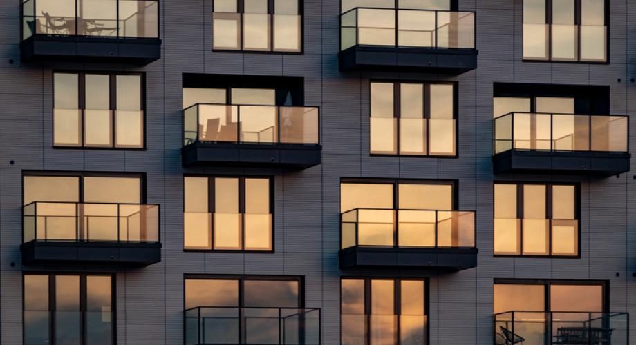 Photo of an apartment community (exterior).