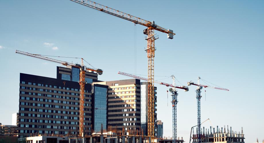 apartment building being built