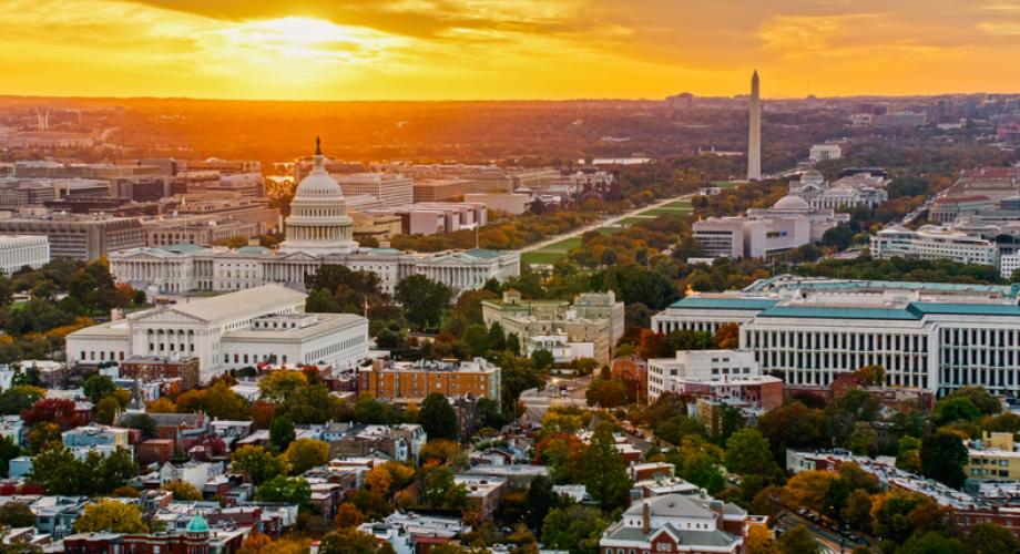 Photo of the Washington, D.C. skyline.