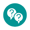question speech bubble icon
