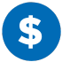 dollar sign icon