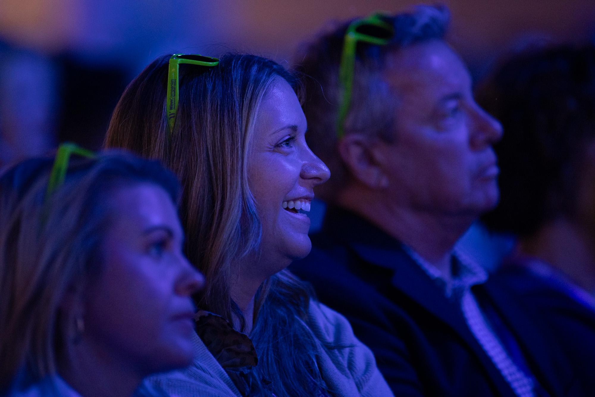 Apartmentalize attendees react to Keynote Speaker Leslie Odom, Jr., who has received recognition with Tony and Grammy Awards as well as multiple Emmy and Academy Award nominations for his excellence and achievements in Broadway, television, film and music.