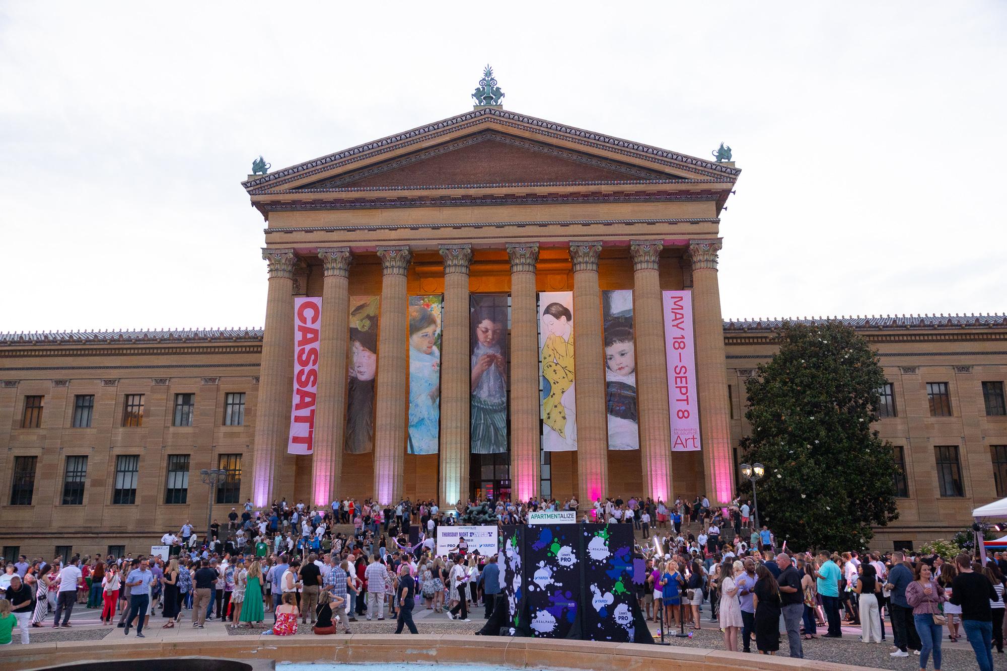 The Philadelphia Museum of Art played host to NAA’s Thursday Night Party during Apartmentalize.