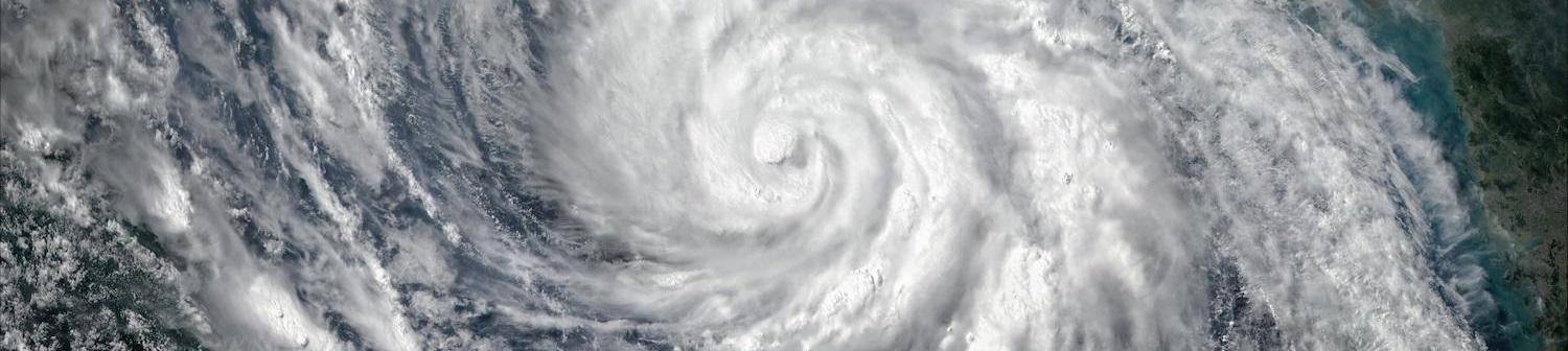 hurricane as seen from space