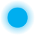 bright blue ball