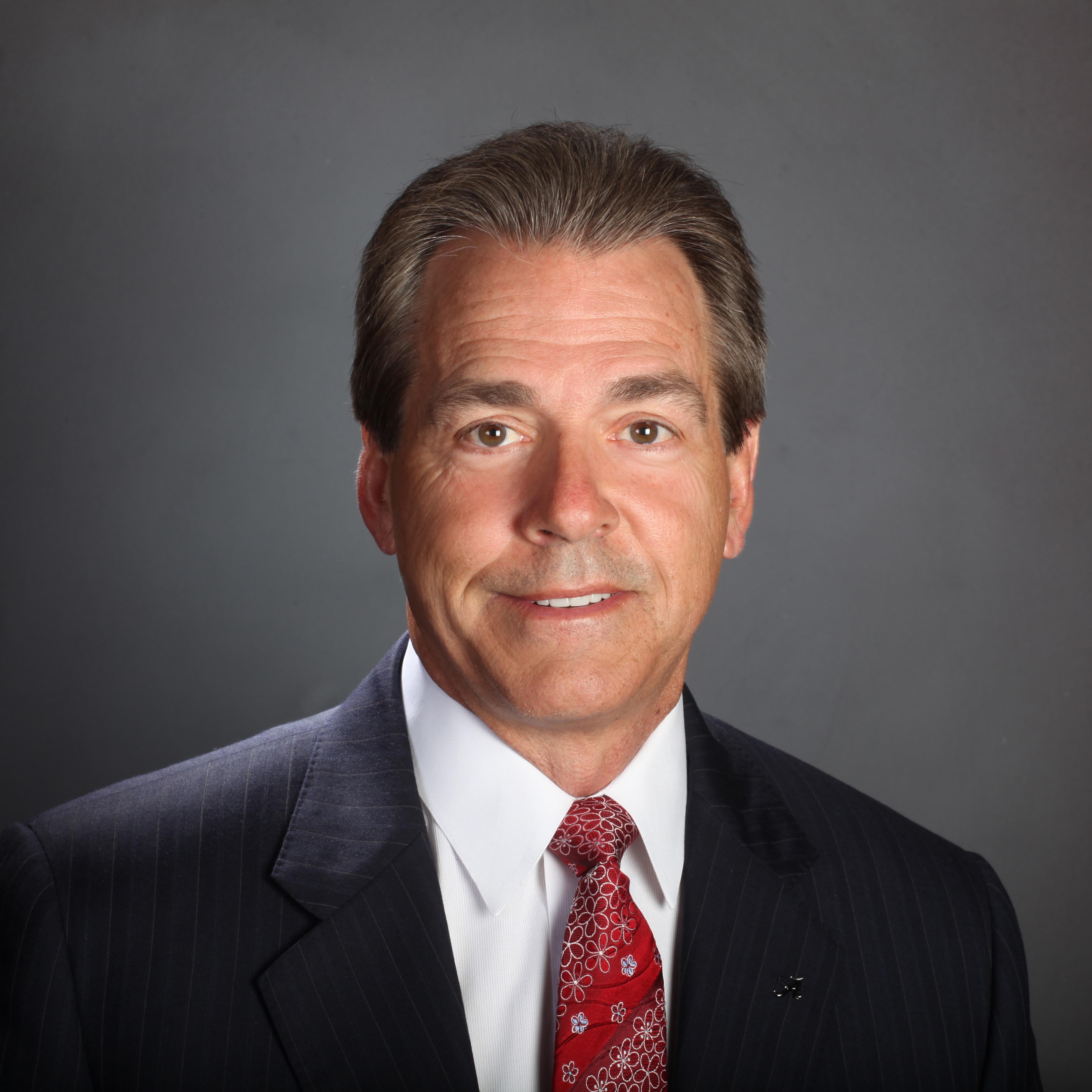 Nick Saban headshot