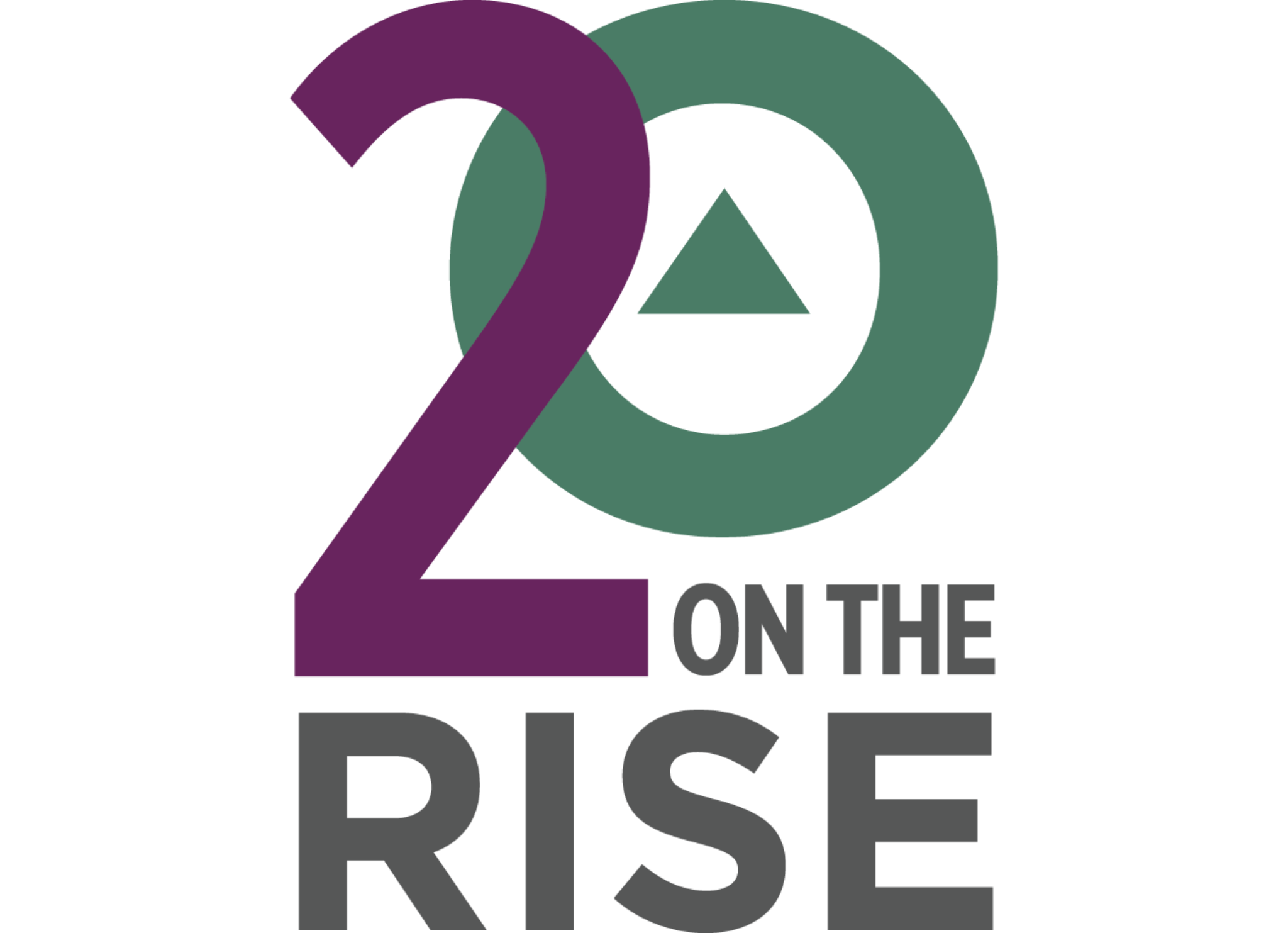 20 on the rise logo