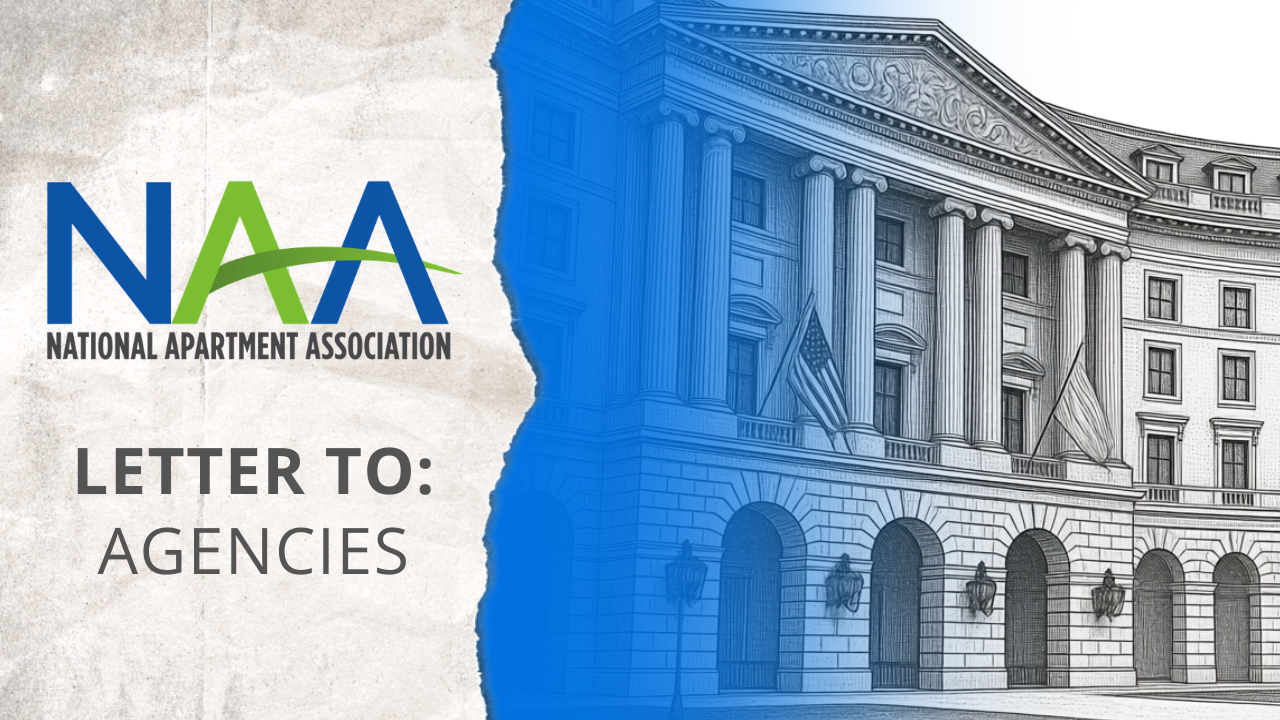 Letter to Agencies